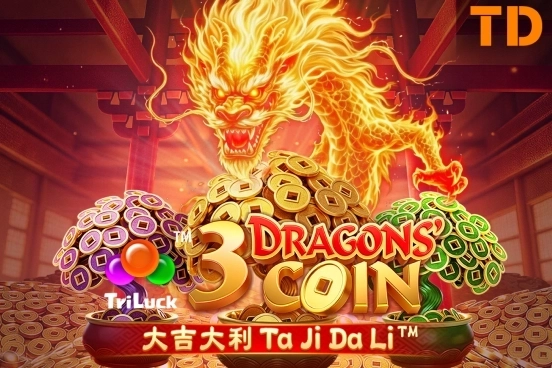 3 Dragons' Coin slot by TaDa Gaming