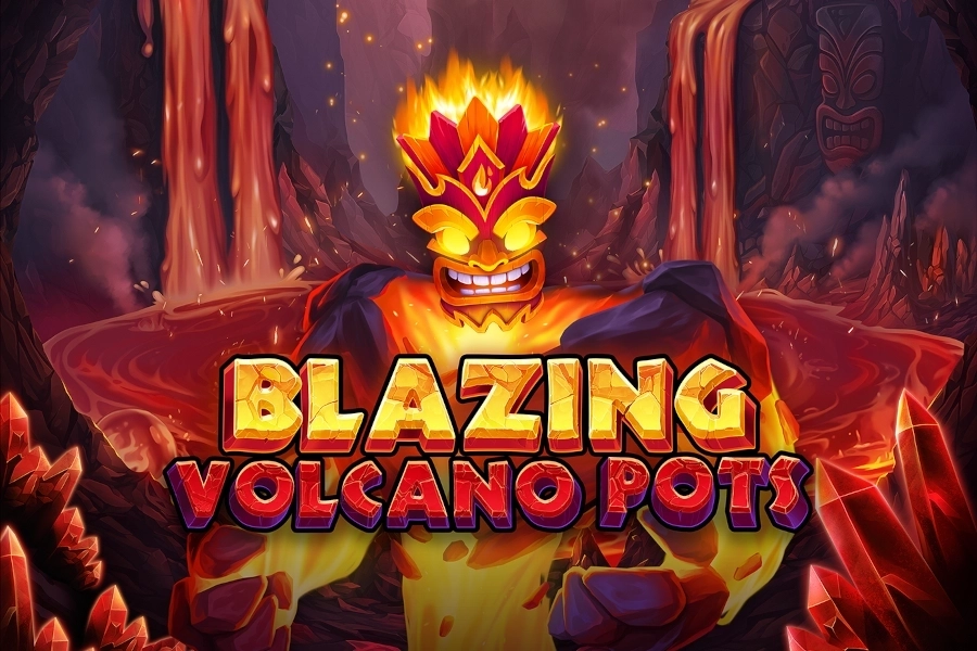 Blazing Volcano Pots slot by Greentube