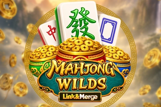 Mahjong Wilds Link&Merge slot by Microgaming