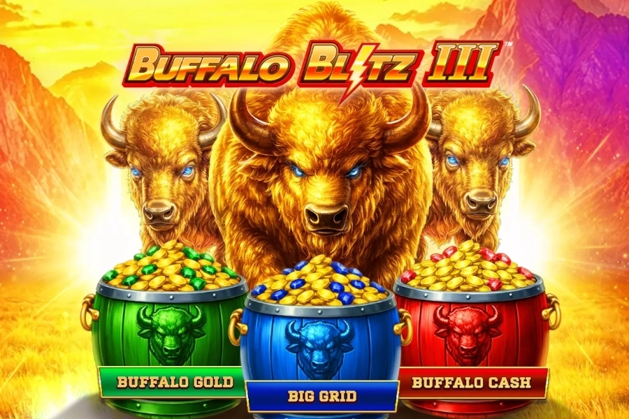 Buffalo Blitz 3 slot by Playtech