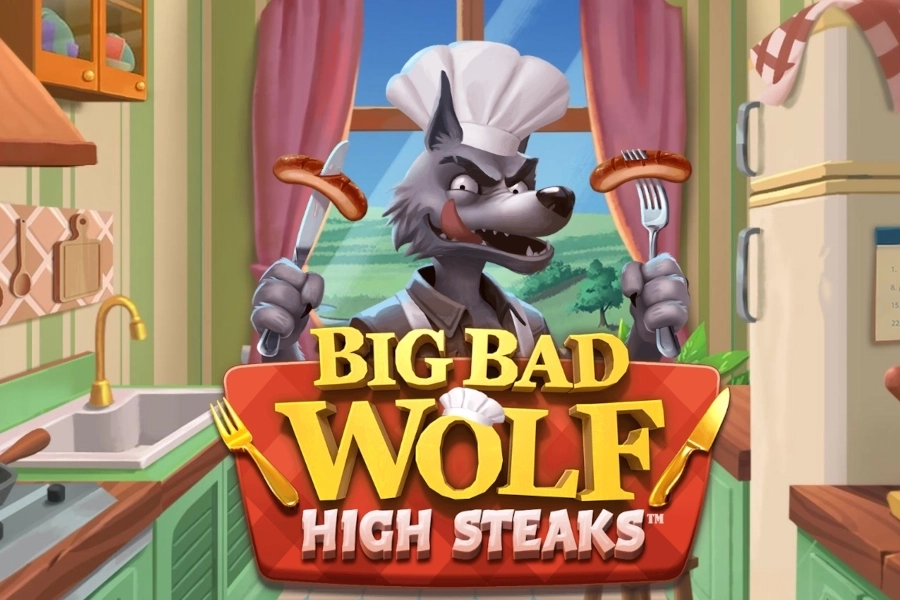 Big Bad Wolf High Steaks slot by Playtech