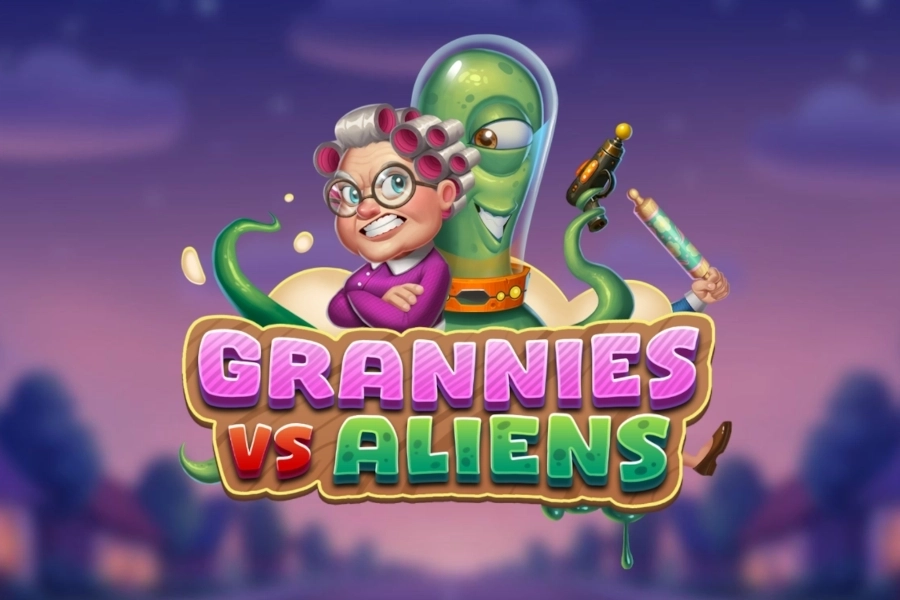 Grannies VS Aliens slot by Massive Studios