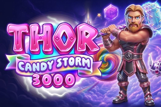 Thor: Candy Storm 3000 slot by Tom Horn Gaming