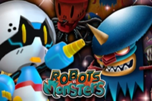 Robots Vs Monsters slot by DigitalWin - 96% RTP