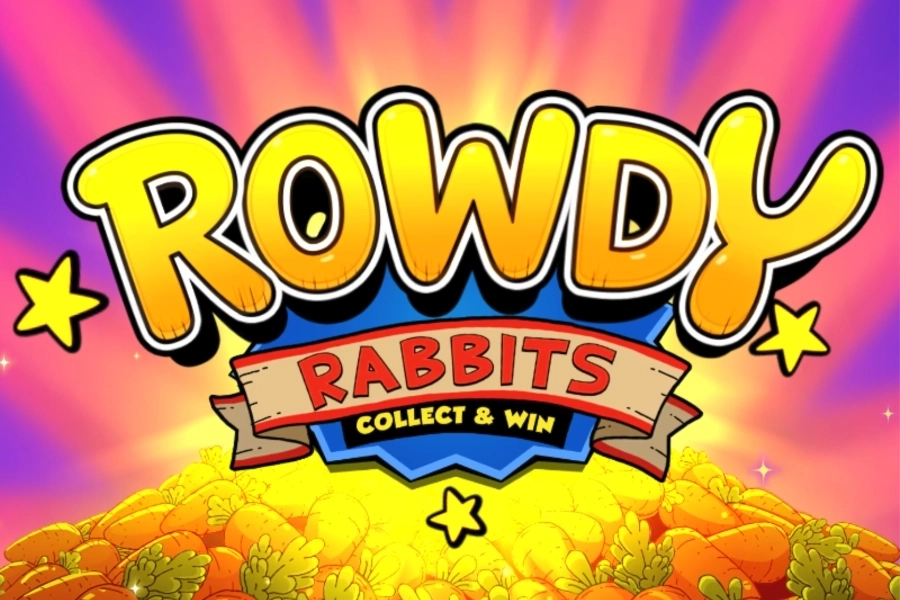 Rowdy Rabbits Collect & Win slot by Play'n GO