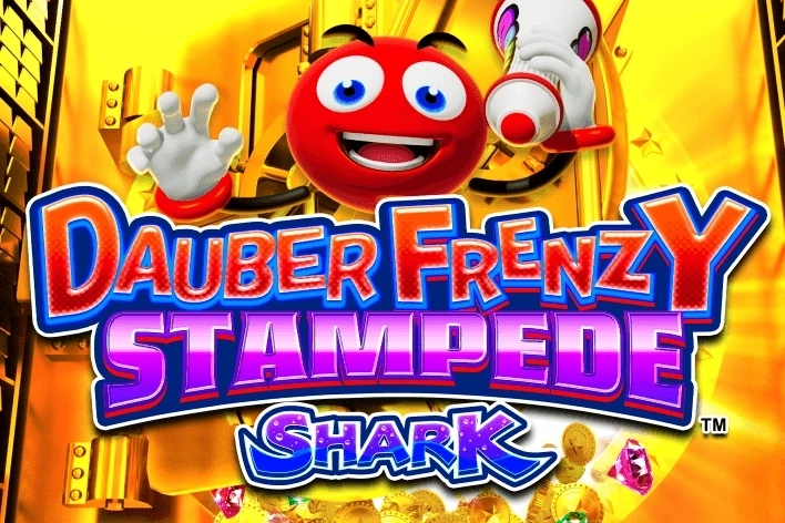 Dauber Frenzy Stampede Shark slot by Konami