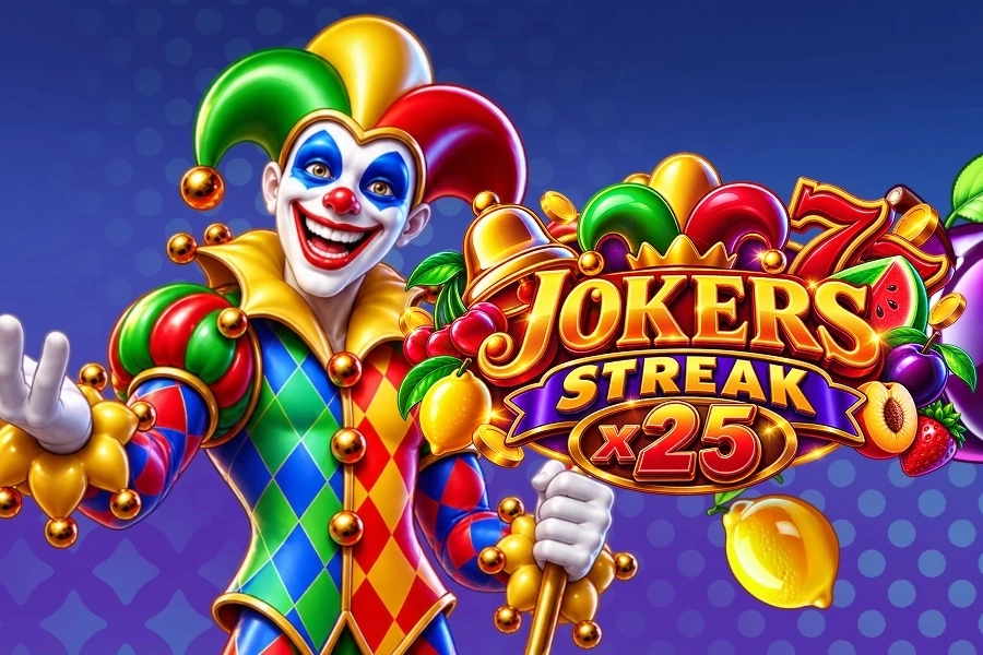 Joker's Streak X25 slot by Mascot Gaming