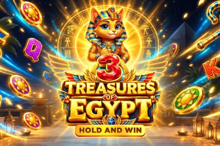 3 Treasures of Egypt: Hold and Win Demo Slot