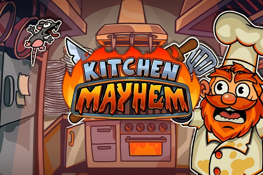 Kitchen Mayhem slot by Qora Games