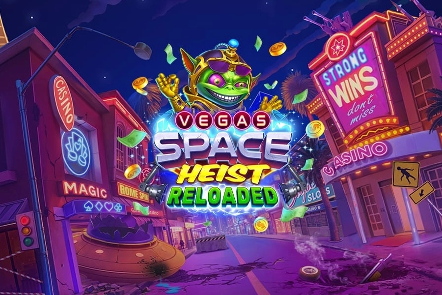 Vegas Space Heist Reloaded slot by Qora Games