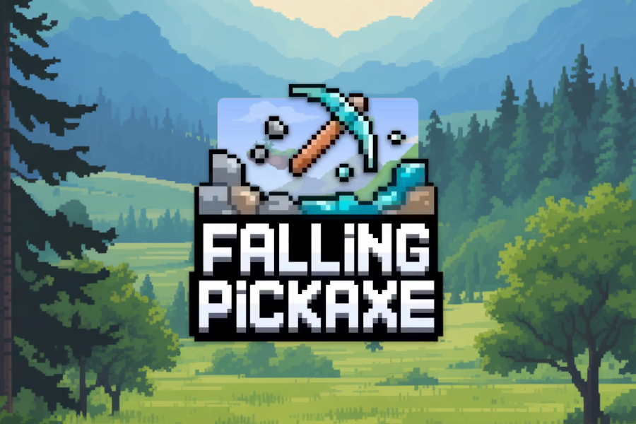 Falling Pickaxe Demo Slot