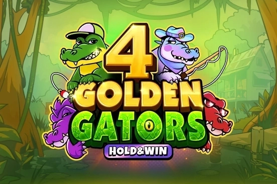 4 Golden Gators: Hold&Win slot by Clawbuster