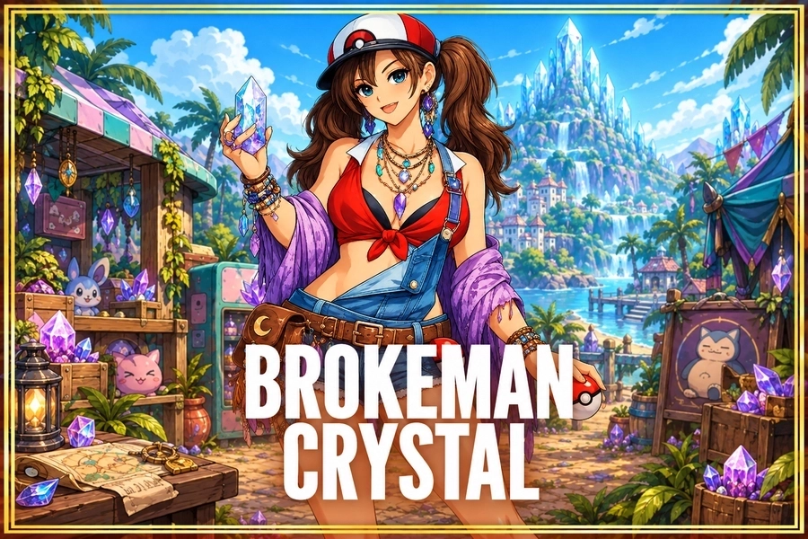 BrokeMan Crystal Demo Slot