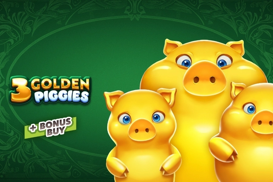 3 Golden Piggies slot by Gamomat