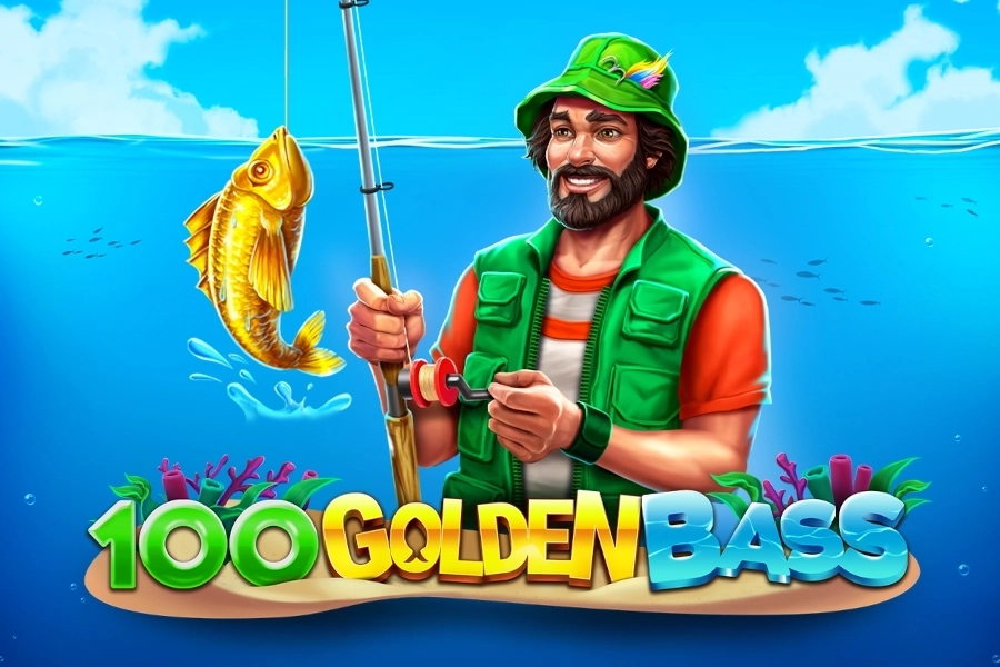 100 Golden Bass slot by Amusnet
