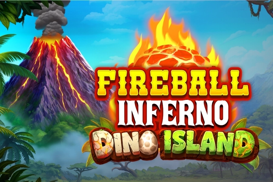 Fireball Inferno: Dino Island slot by NetGaming