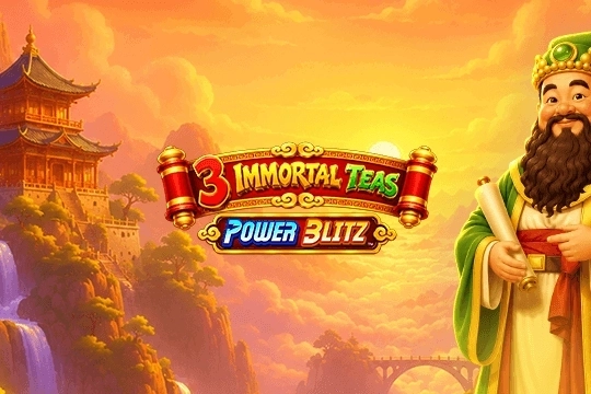 3 Immortal Teas Power Blitz slot by ReelPlay