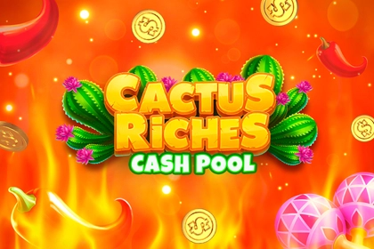 Cactus Riches Cash Pool slot by NetGame - 96.1% RTP