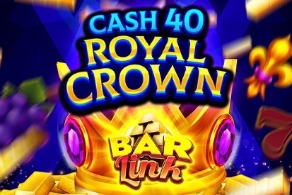 Cash 40 Royal Crown Bar Link slot by 7777 gaming