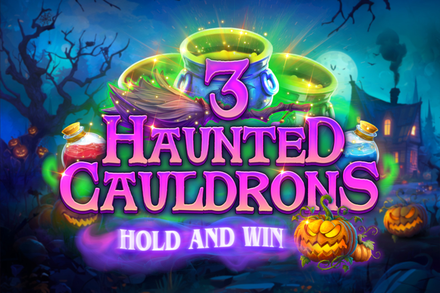3 Haunted Cauldrons Hold and Win Demo Slot
