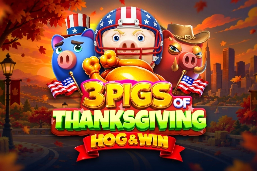 3 Pigs of Thanksgiving slot by Gaming Corps