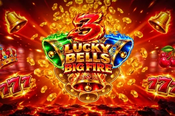 3 Lucky Bells Big Fire slot by GameTimeTec