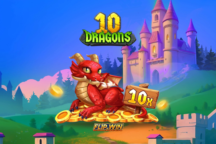 10 Dragons Flip n Win Demo Slot