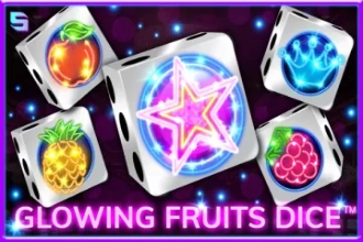 Glowing Fruits Dice slot by Spinomenal