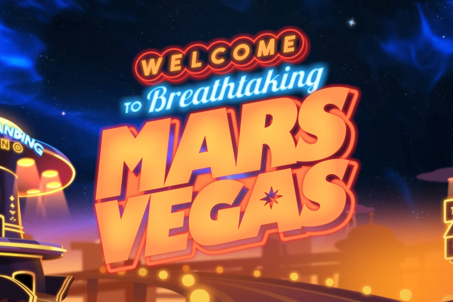 Mars Vegas slot by Million Games
