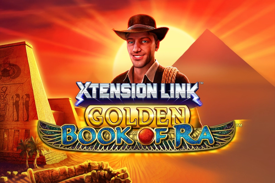 Xtension Link - Golden Book of Ra XL slot by Greentube