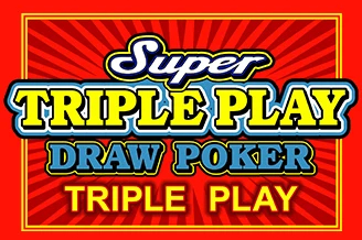 Super Triple Play Draw Poker: Triple Play Demo Slot