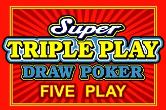 Super Triple Play Draw Poker: Five Play Demo Slot