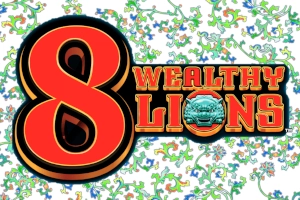 8 Wealthy Lions slot by Aruze Gaming