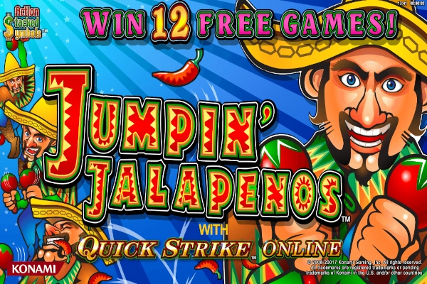 Jumpin' Jalapenos with Quick Strike slot by Konami