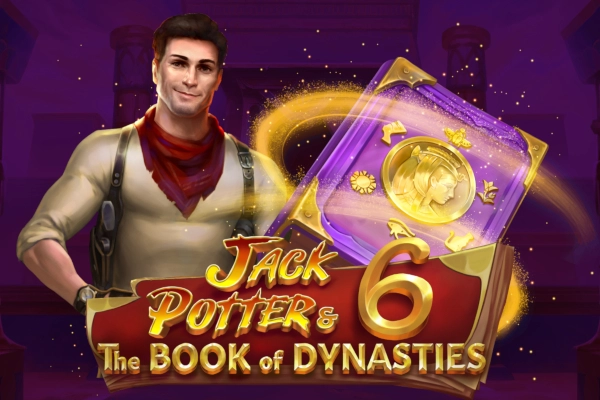 Jack Potter & The Book of Dynasties 6 slot by Apparat Gaming - 96.19% RTP