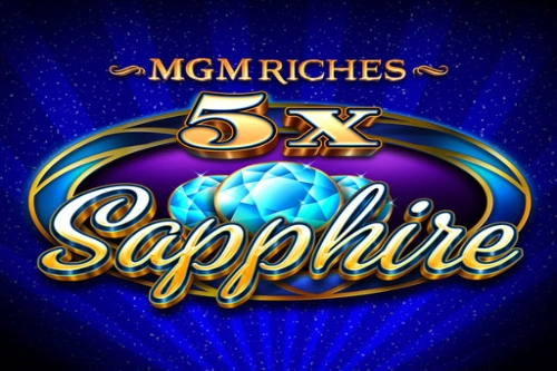 MGM Riches 5x Sapphire slot by Everi