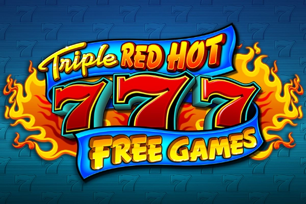 Triple Red Hot 777 slot by IGT