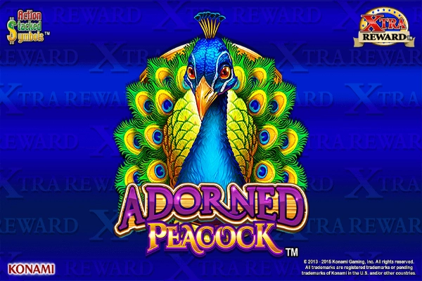 Adorned Peacock slot by Konami