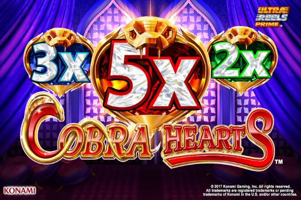 Cobra Hearts slot by Konami