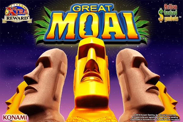 Great Moai slot by Konami