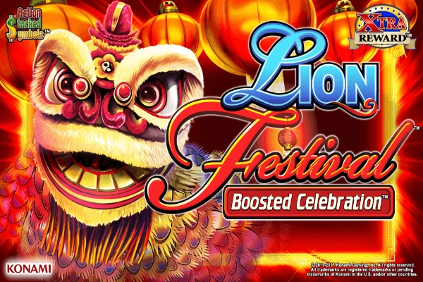 Lion Festival slot by Konami