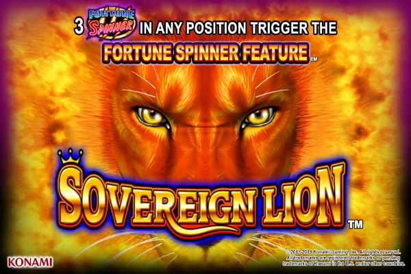 Sovereign Lion slot by Konami