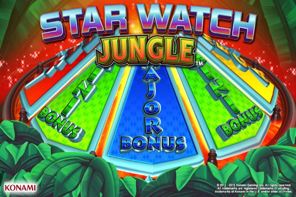 Star Watch Jungle slot by Konami