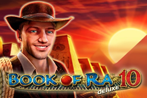 Book of Ra Deluxe 10 slot by Greentube - 95.02% RTP