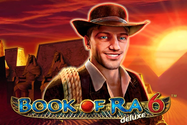 Book of Ra Deluxe 6 slot by Greentube - 95.03% RTP