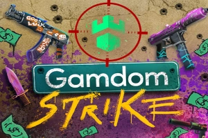 Gamdom Strike slot by Caleta Gaming
