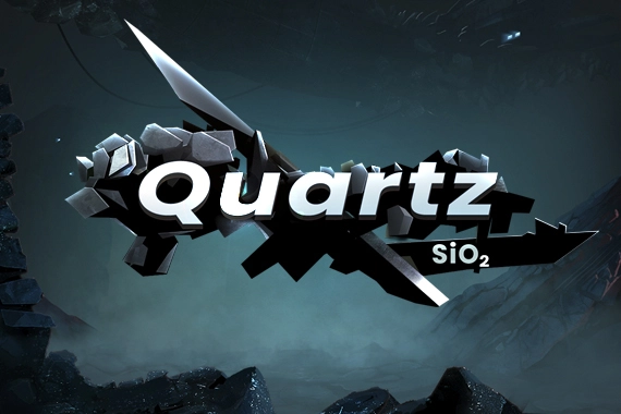 Quartz SiO2 demo