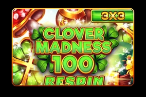 Clover Madness 100 Respin slot by InBet Games