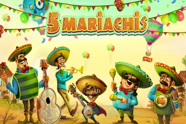 5 Mariachis slot by Habanero - 96% RTP