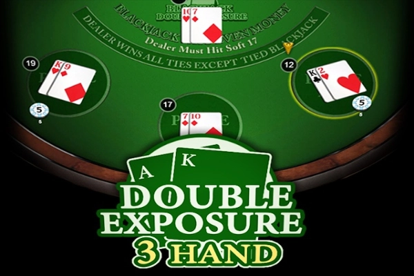 Blackjack Double Exposure 3 Hand Demo Slot